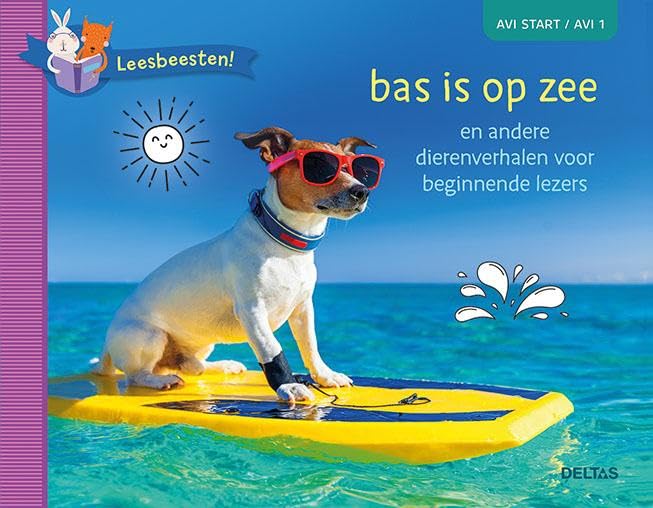 Bas is op zee en andere dierenverhalen voor beginnende lezers (Leesbeesten!