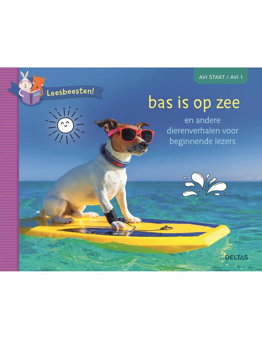 Bas is op zee en andere dierenverhalen voor beginnende lezers (Leesbeesten!