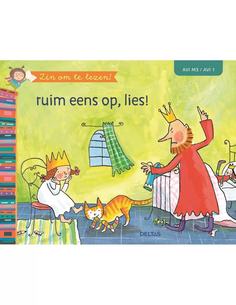 Zin om te lezen! Ruim eens op, lies! (AVI M3 / AVI 1