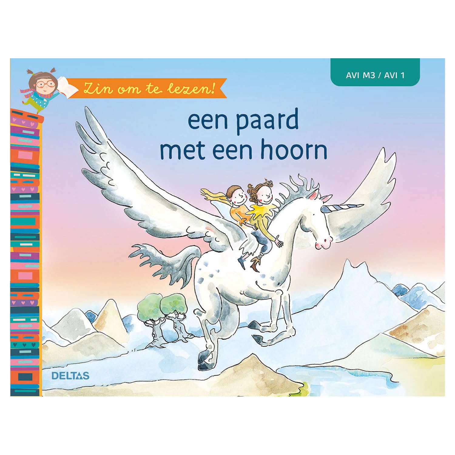 Zin om te lezen! Een paard met een hoorn (AVI M3 / AVI 1