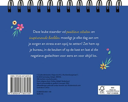 Laat het los - Tafelstaander: Inspirerende citaten en wijsheden