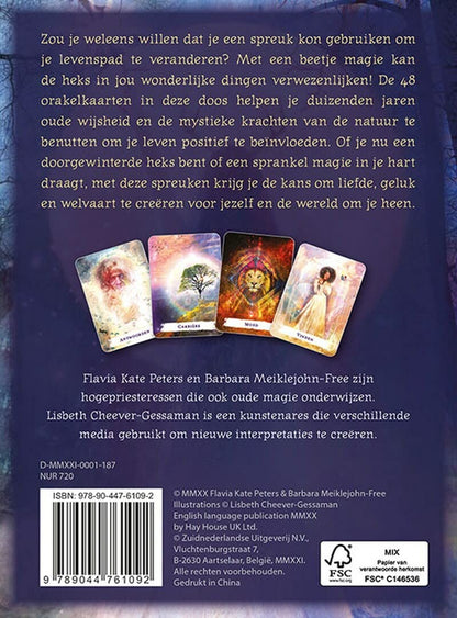 Wicca rituelen & bezweringen - Boek en orakelkaarten