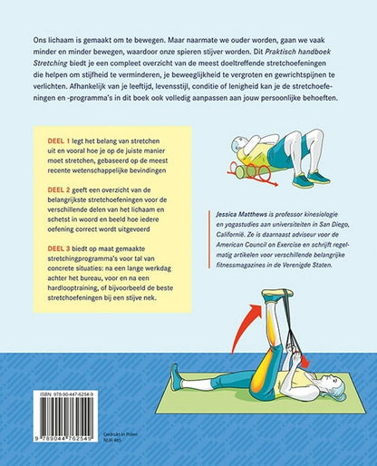 Praktisch handboek stretching: eenvoudige en doeltreffende stretchoefeningen om je lenigheid en beweeglijkheid te verbeteren