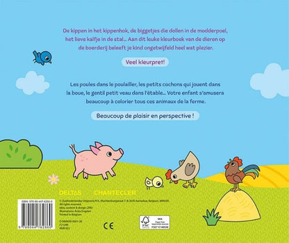 Happy Coloring - De dieren van de boerderij / Happy Coloring - Les animaux de la ferme