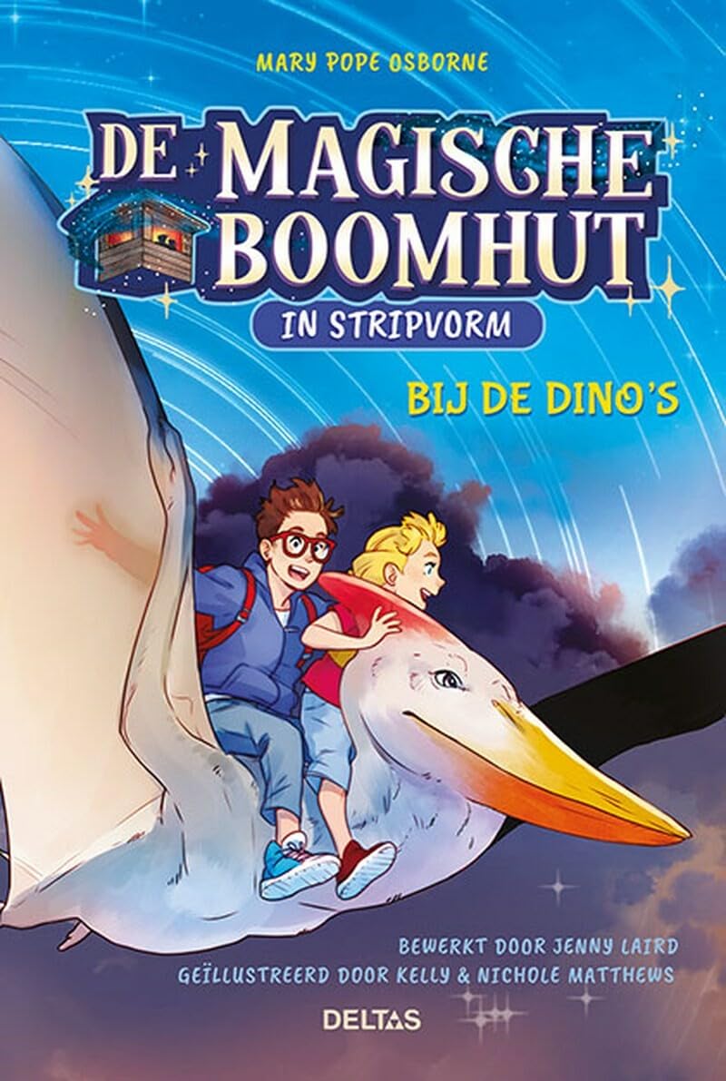 Bij de dino's (De magische boomhut in stripvorm