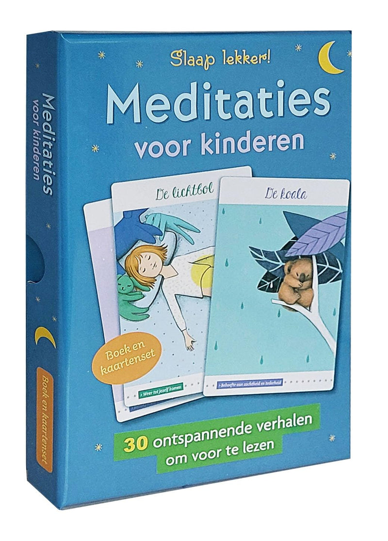 Meditaties voor kinderen - Boek en kaartenset: 30 ontspannende verhalen om voor te lezen