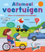 Kleur- en stickerboek met woordjes - Allemaal voertuigen (3-5 j.