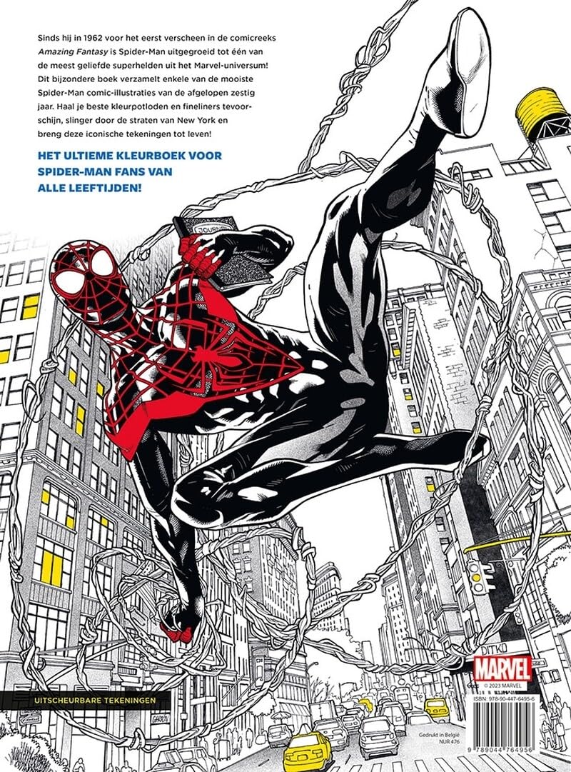 Marvel Spider-Man Het Ultieme Kleurboek