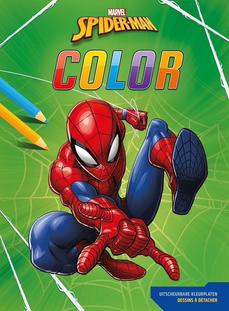 Deltas - Marvel Spider-Man Color Kleurblok