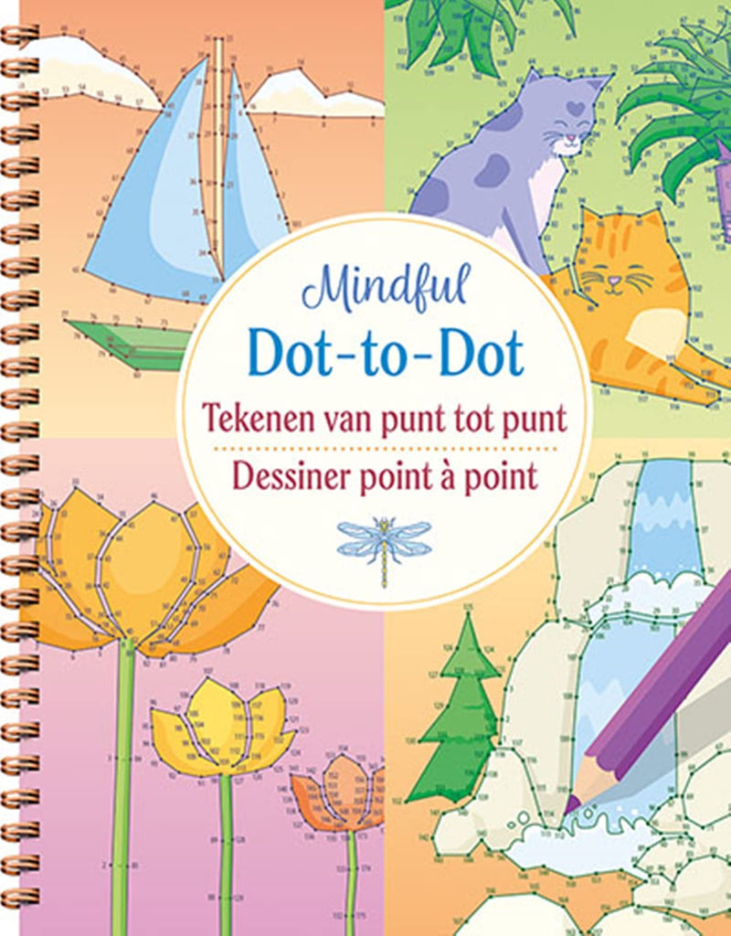 Dot-to-dot Mindful - Tekenen van punt tot punt / Dot-to-dot Mindful - Dessiner point à point