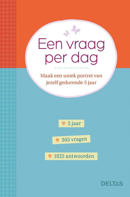 Een vraag per dag: Maak een uniek portret van jezelf gedurende 5 jaar