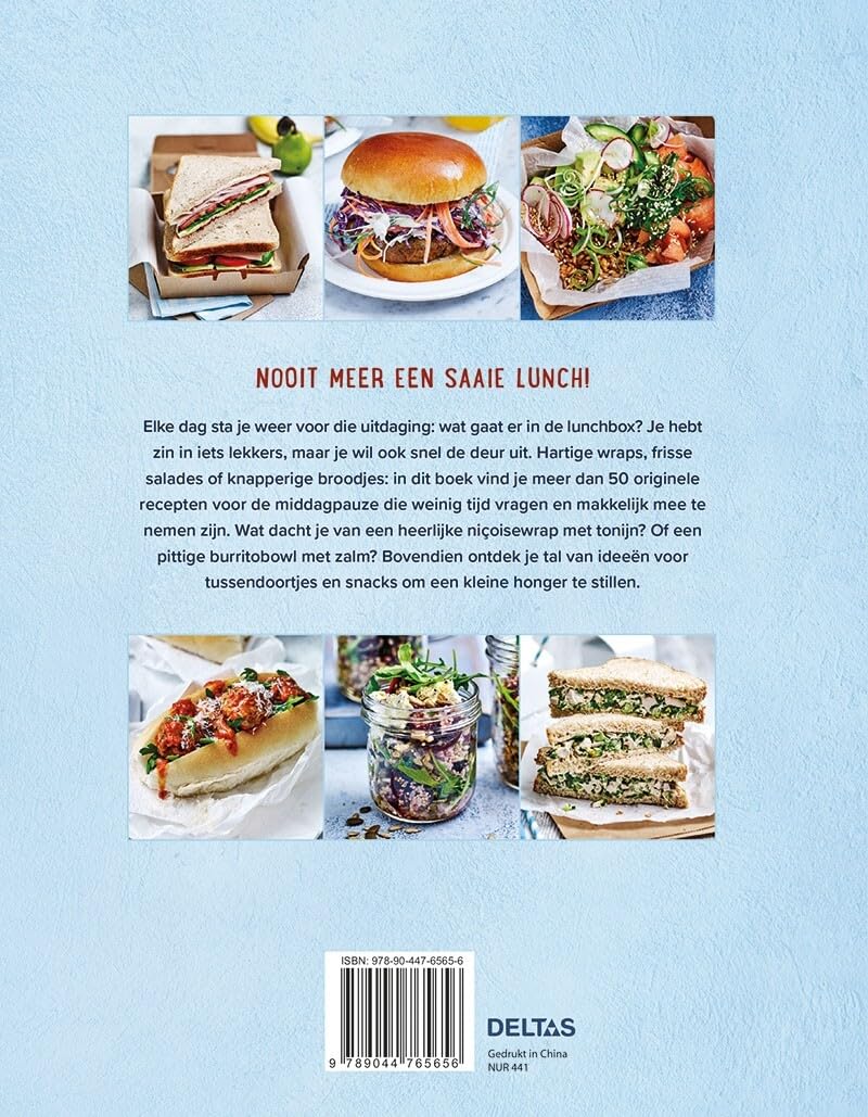De lekkerste lunchbox ideeën: Van wraps tot salades: 50 originele recepten voor de middagpauze
