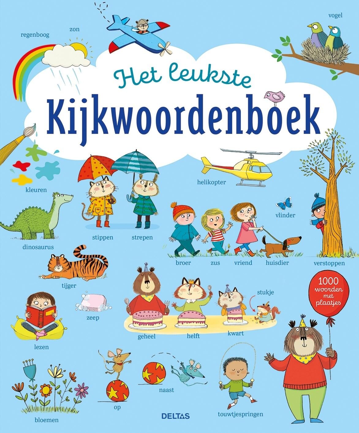 Het leukste kijkwoordenboek: 1000 woorden met plaatjes