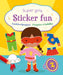 Super girls Sticker Fun - Aankleedpoppen / Super girls Sticker Fun - Poupées à habiller: Poupées à habiller. Avec des autocollants repositionnables