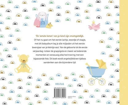 Baby's eerste jaar: Een uniek album voor alle mijlpalen en herinneringen