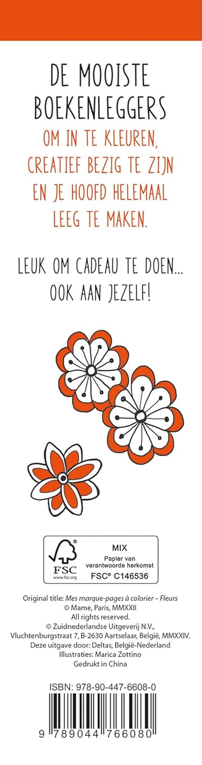 De mooiste kleurboekenleggers om in te kleuren - Bloemen