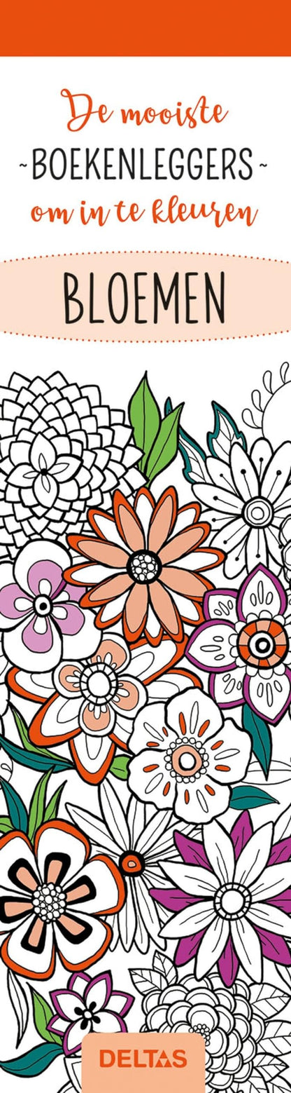 De mooiste kleurboekenleggers om in te kleuren - Bloemen