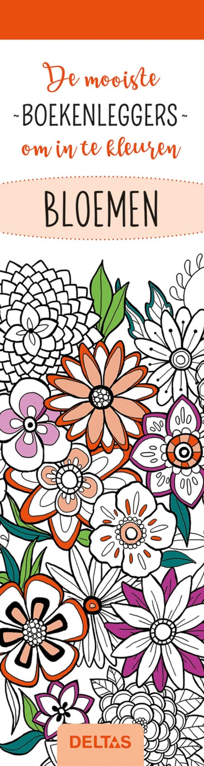 De mooiste kleurboekenleggers om in te kleuren - Bloemen