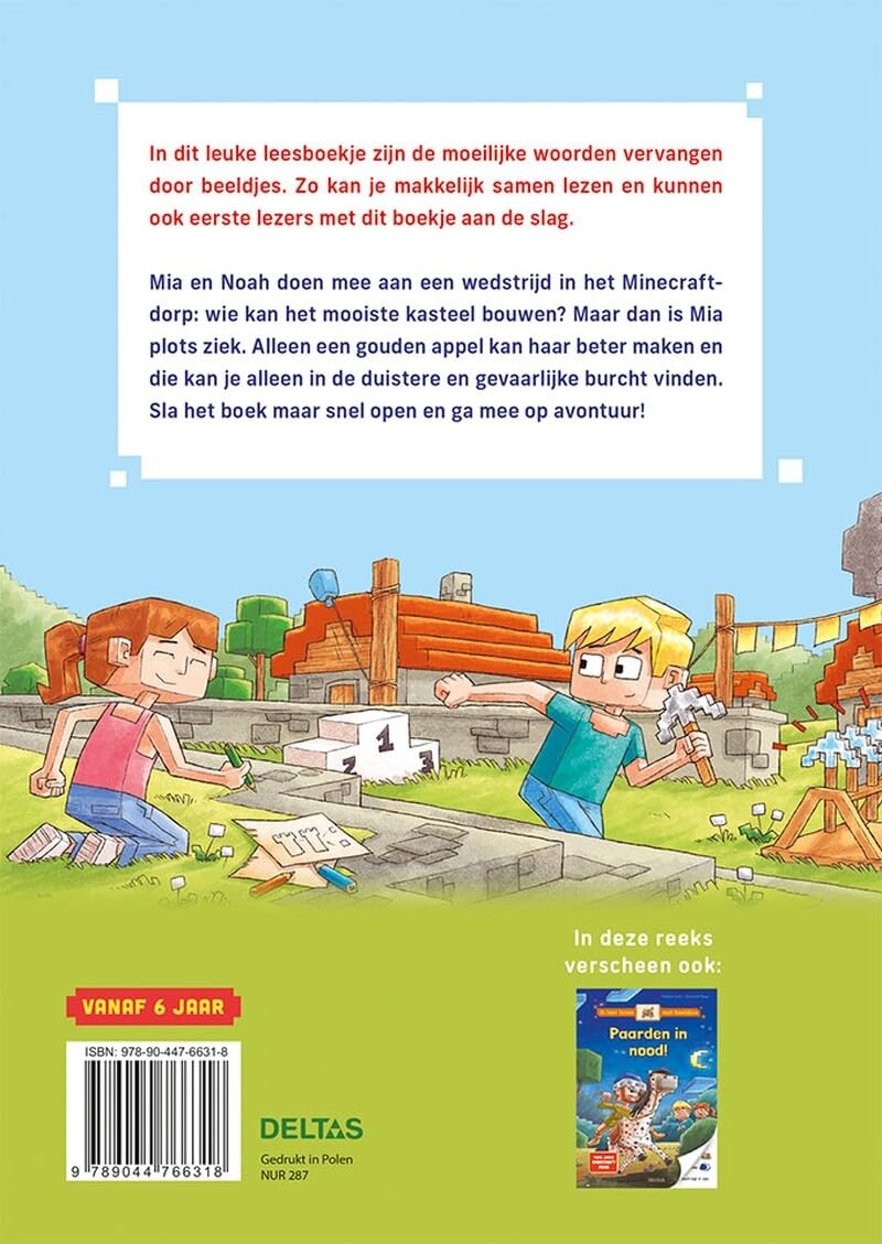 We bouwen een kasteel! (Ik leer lezen met beeldjes