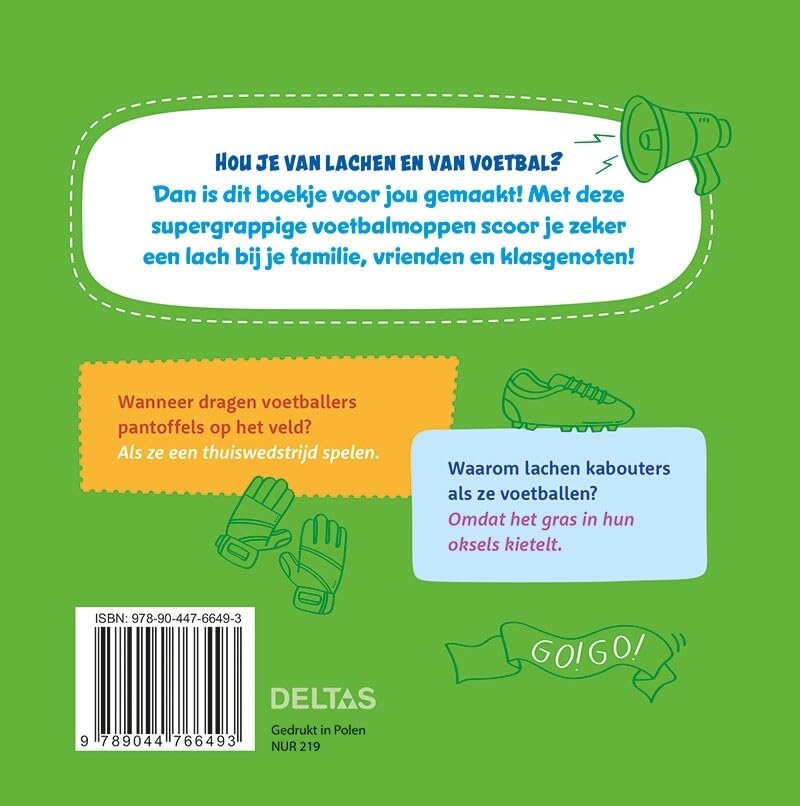 101 hilarische voetbalmoppen voor kinderen