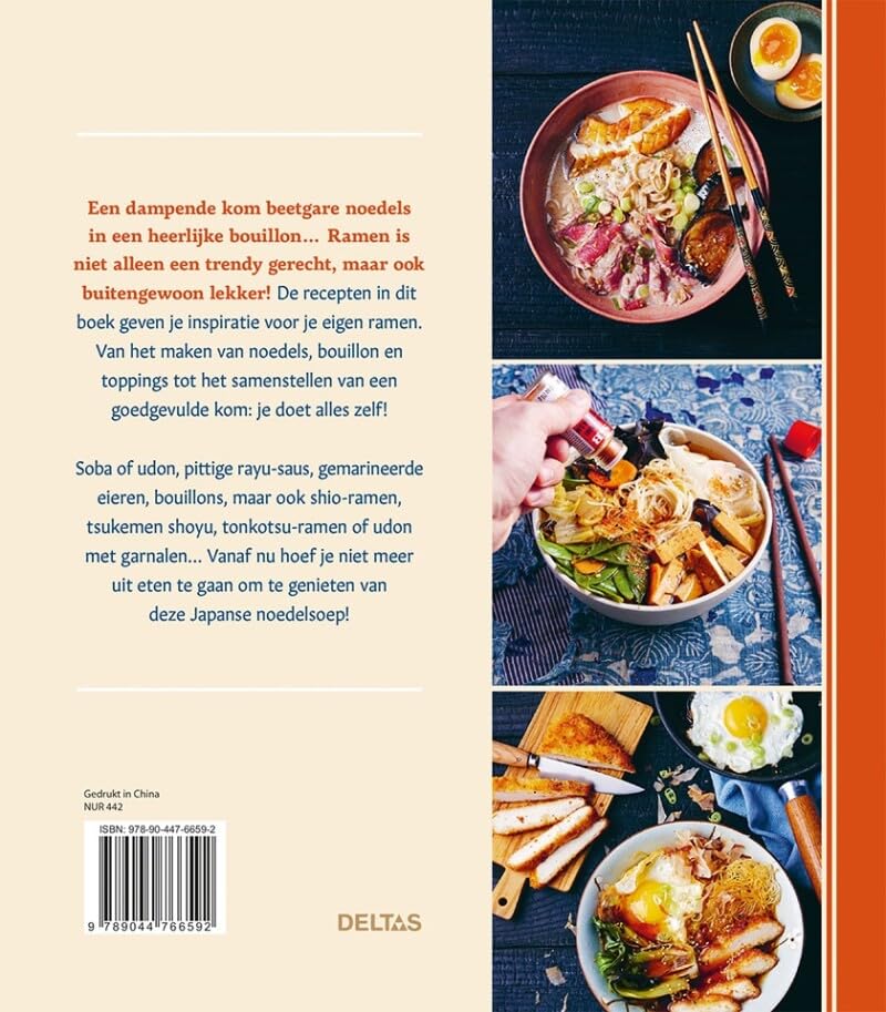 Het lekkerste ramen kookboek: eenvoudige en authentieke recepten voor Japanse noedelsoep