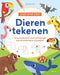 Stap voor stap dieren tekenen: van een stoere leeuw tot en schattige egel : tover de mooiste dieren uit je potlood!