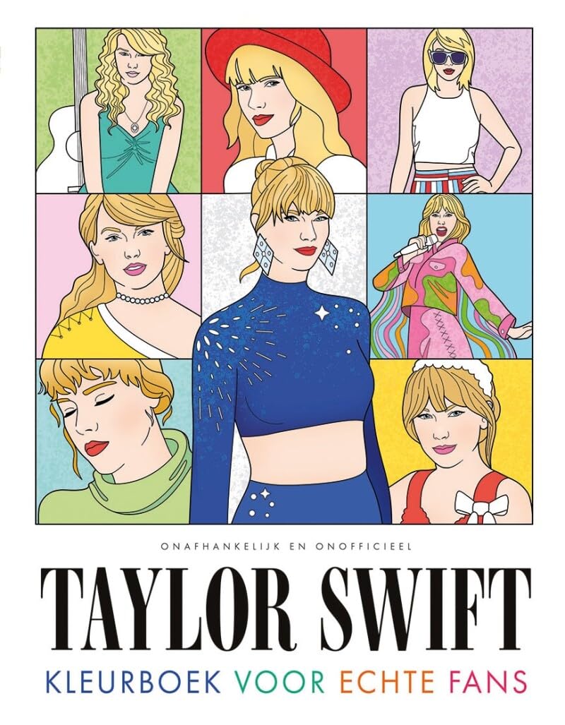 Deltas - Taylor Swift kleurboek voor echte fans