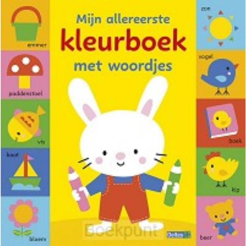 Mijn allereerste kleurboek met woordjes - Spelen en leren met Billi
