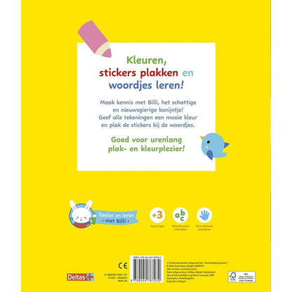 Mijn allereerste stickerboek met woordjes - Spelen en leren met Billi
