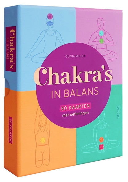 Chakra's in balans - kaartenset: 50 kaarten met oefeningen