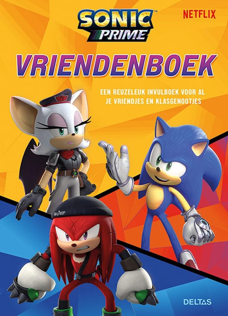 Sonic Prime Vriendenboek