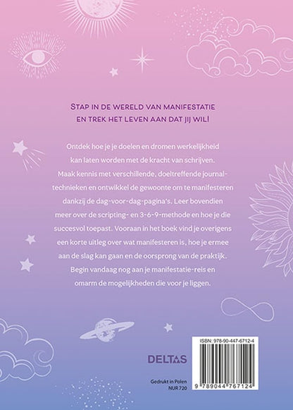 Manifestatie journal: Een spiritueel dagboek voor het visualiseren, aantrekken en bereiken van je doelen
