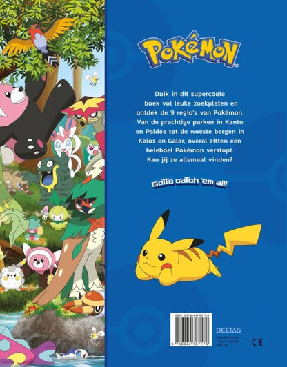 Pokemon Het Leukste Kijk-En Zoekboek Van Kanto Tot Paldea