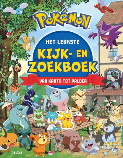 Pokemon Het Leukste Kijk-En Zoekboek Van Kanto Tot Paldea