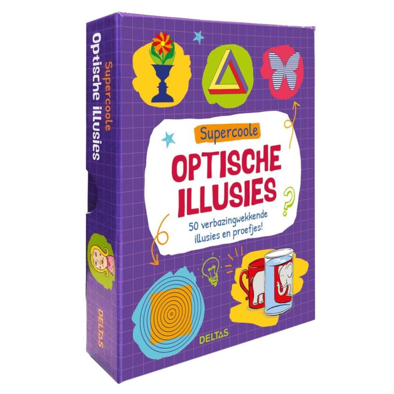 Supercoole Optische Illusies - Doos Met Kaarten: 50 Verbazingwekkende Illusies E