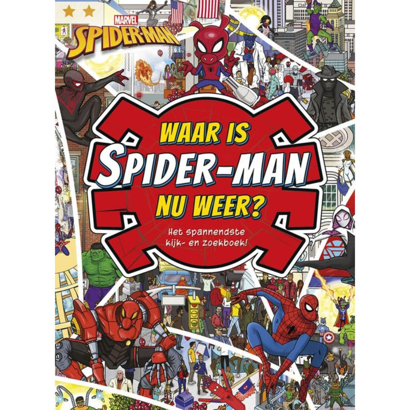 Waar is Spider-man nu weer?: Het spannendste kijk- en zoekboek