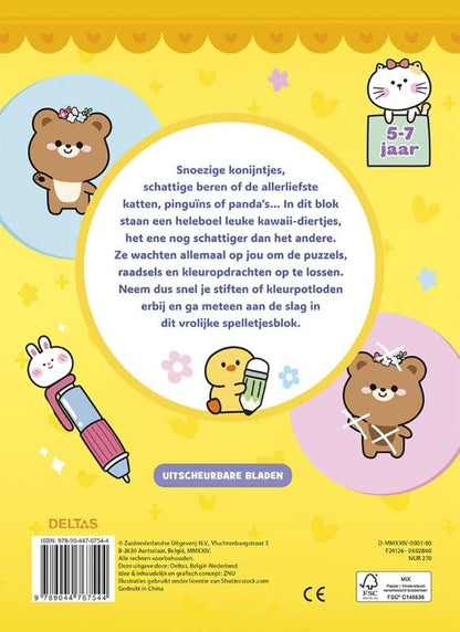 Deltas - I love Kawaii Spelletjesblok