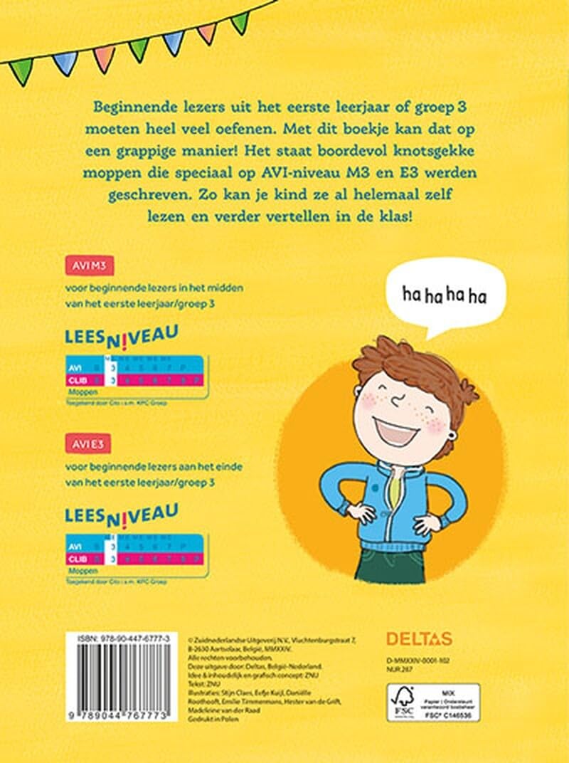 Ik lees een mop!: Allereerste moppenboek voor beginnende lezers
