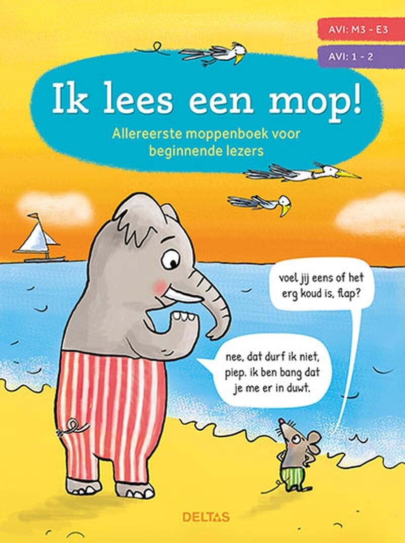 Ik lees een mop!: Allereerste moppenboek voor beginnende lezers
