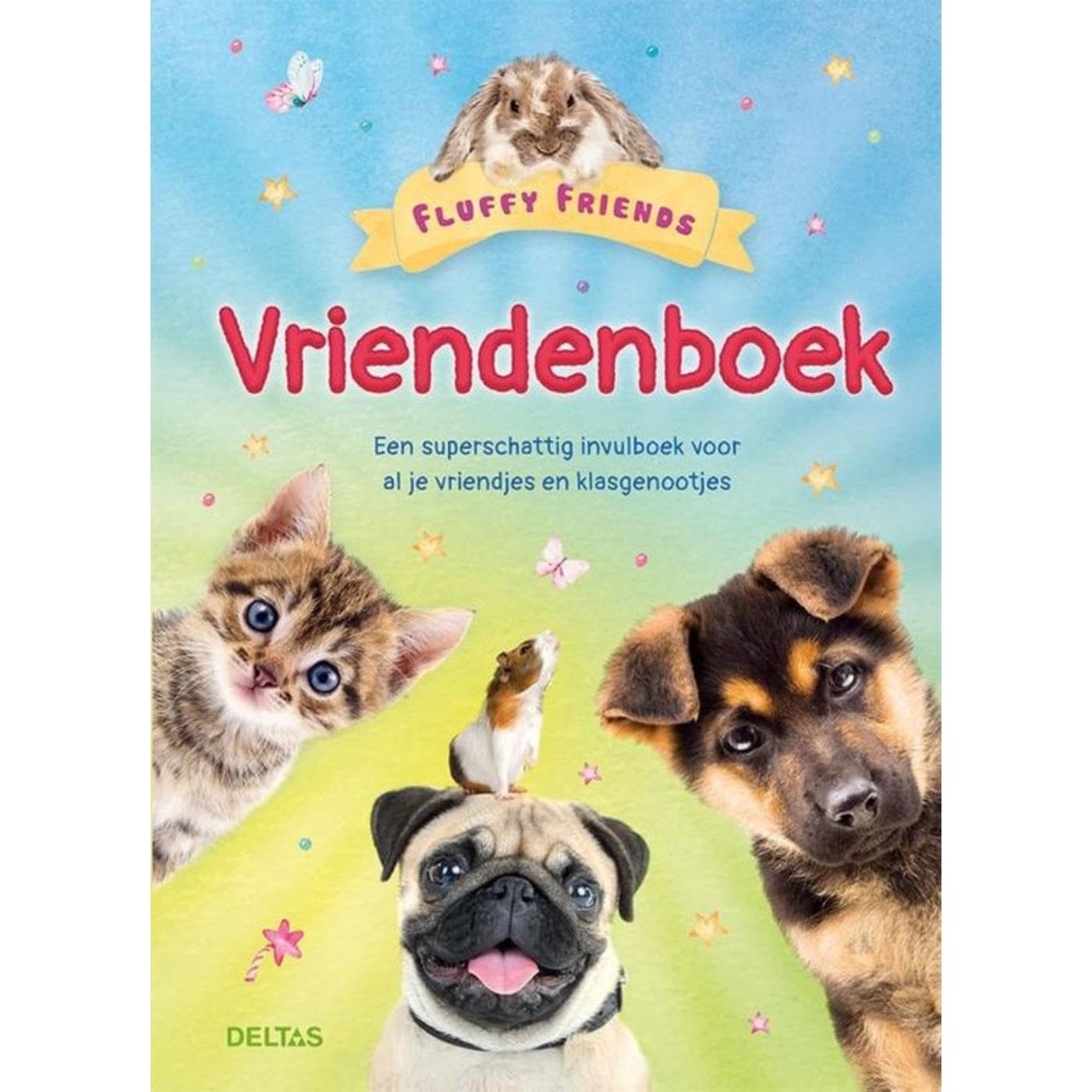 Fluffy Friends vriendenboek: Een superschattig invulboek voor al je vriendjes en klasgenootjes