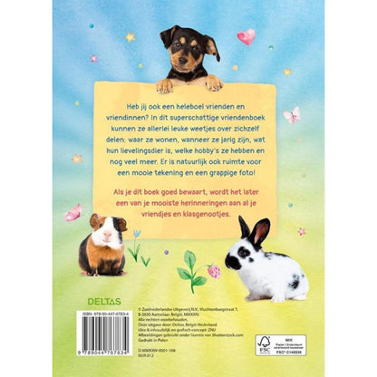Fluffy Friends vriendenboek: Een superschattig invulboek voor al je vriendjes en klasgenootjes