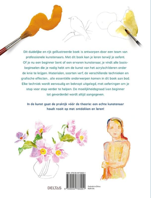 Schilderen met acrylverf: 101 technieken voor beginnende en ervaren kunstenaars