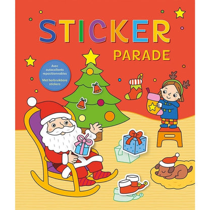 Kerstman Sticker Parade