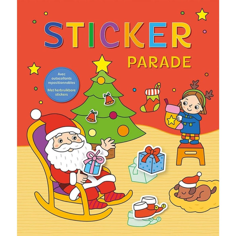 Kerstman Sticker Parade