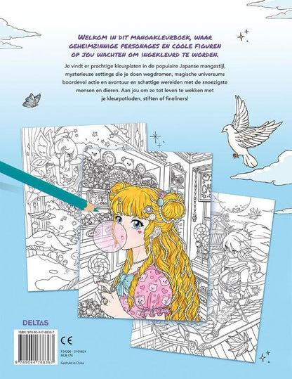 Manga World Kleurboek