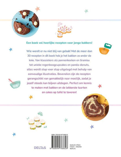 Het superleuke bakboek voor kinderen: Van brownies tot regenboogtaart: lekkere en eenvoudige recepten voor jonge bakkers