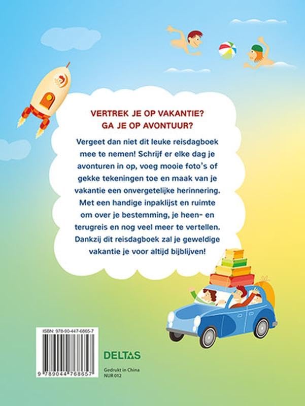 Mijn leukste reisdagboek: Schrijf, teken en bewaar je mooiste herinneringen