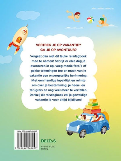 Mijn leukste reisdagboek: Schrijf, teken en bewaar je mooiste herinneringen