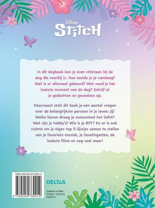 Disney mijn dagboek Stitch: Een origineel invulboek voor al je gedachten en gevoelens
