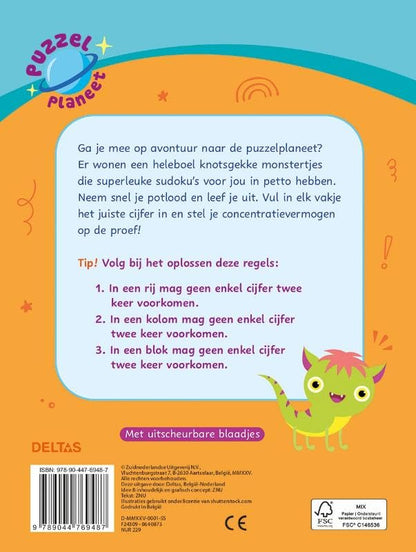 Puzzelplaneet - Superleuke sudoku's (8-10 j.) (Puzzelplaneet - Supercoole sudoku's